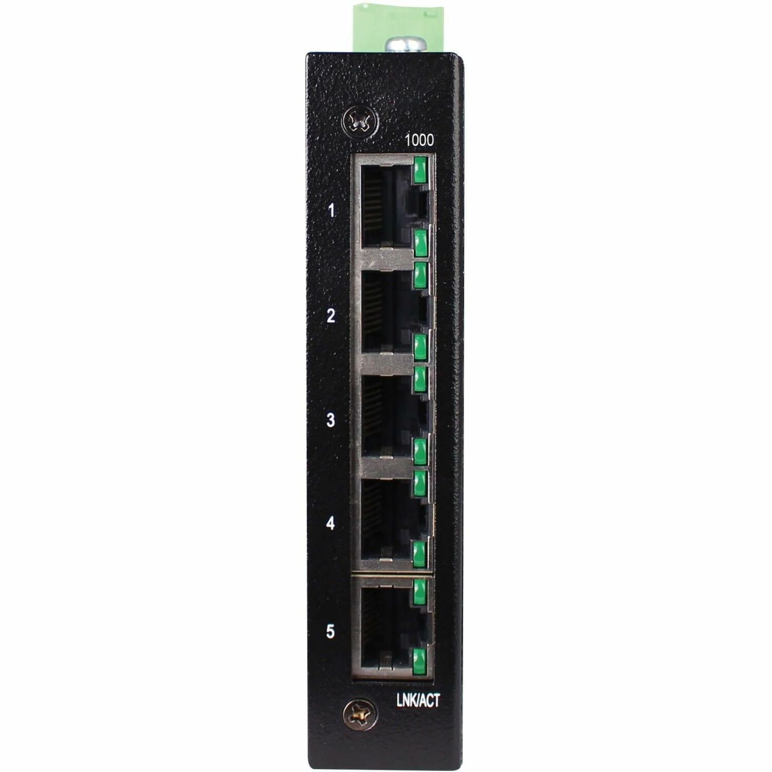 Tripp Lite by Eaton 5-Port Unmanaged Industrial Gigabit Ethernet Switch - 10/100/1000 Mbps, Ruggedized, -40&deg; to 75&deg;C, EIP QoS, DIN/Wall Mount, TAA