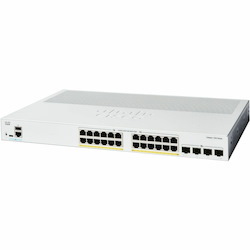 Cisco Catalyst 1300 C1300-24P-4X 24 Ports Manageable Ethernet Switch - 10 Gigabit Ethernet - 10/100/1000Base-T, 10GBase-X