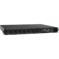 Tripp Lite by Eaton PDU 3.7kW Single-Phase 208/230V Switched PDU - LX Platform 8 C13 Outlets C20 Input with L6-20P Adapter 2.4m Cord 1U Rack-mount TAA