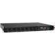 Tripp Lite by Eaton PDU 3.7kW Single-Phase 208/230V Switched PDU - LX Platform 8 C13 Outlets C20 Input with L6-20P Adapter 2.4m Cord 1U Rack-mount TAA
