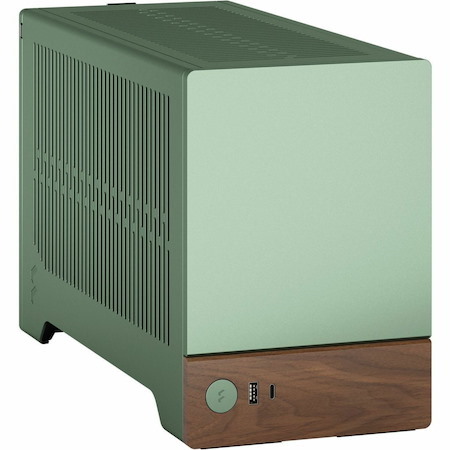 Fractal Design Terra Gaming Computer Case - Mini ITX Motherboard Supported - Small - Anodized Aluminium - Jade