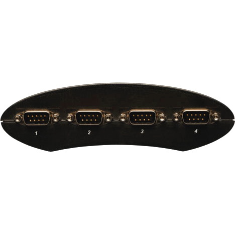 Eaton Tripp Lite Series USB-A to Serial Adapter Hub (DB9) - Keyspan, High-Speed (M/M), 4-Port, TAA