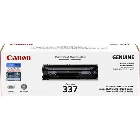 Canon 337 Original Laser Toner Cartridge - Black - 1 / Pack