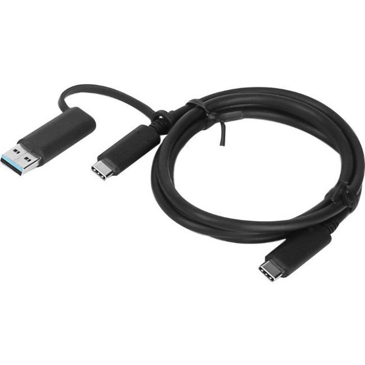 LENOVO HYBRID USB-C CABLE WITH USB-A ADAPTER (1M)