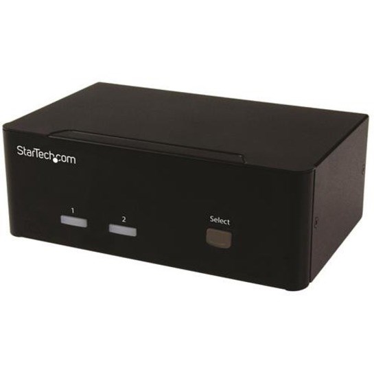 StarTech.com 2-port KVM Switch with Dual VGA and 2-port USB Hub - USB 2.0