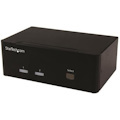 StarTech.com 2-port KVM Switch with Dual VGA and 2-port USB Hub - USB 2.0
