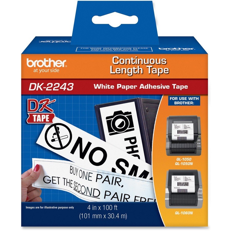 Brother DK2243 - Continuous Length Paper Labels