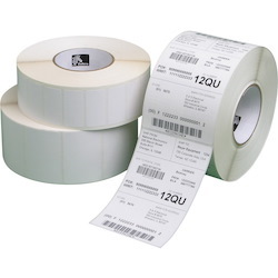 Zebra Label Paper 3 x 2in Direct Thermal Zebra Z-Perform 2000D 1 in core