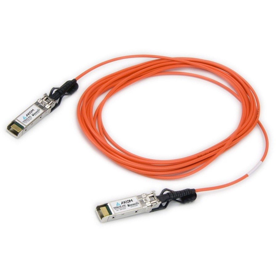 Axiom 10GBASE-AOC SFP+ Active Optical Cable for Brocade 50m - 10GE-SFPP-AOC-5001
