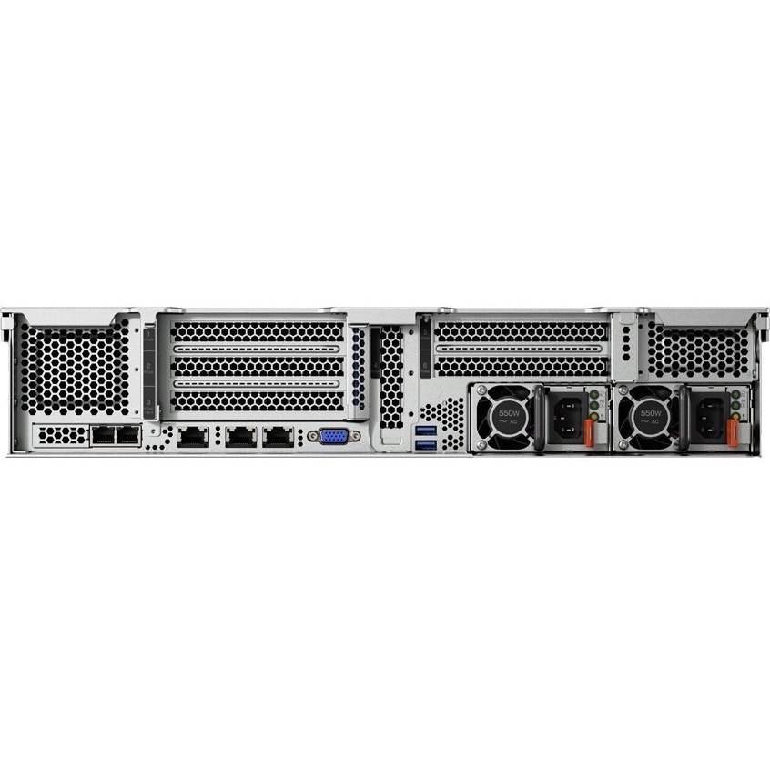 Lenovo ThinkSystem SR550 7X04A03QAU 2U Rack Server - 1 Xeon Silver 4110 2.10 GHz - 16 GB RAM - 12Gb/s SAS, Serial ATA/600 Controller