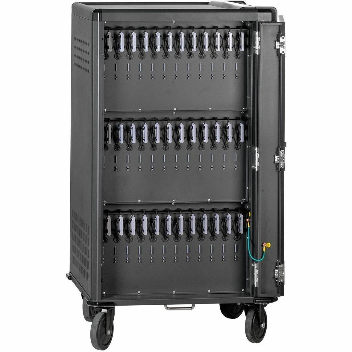 V7 36 Device USB-C PD Prewired US Charge Cart