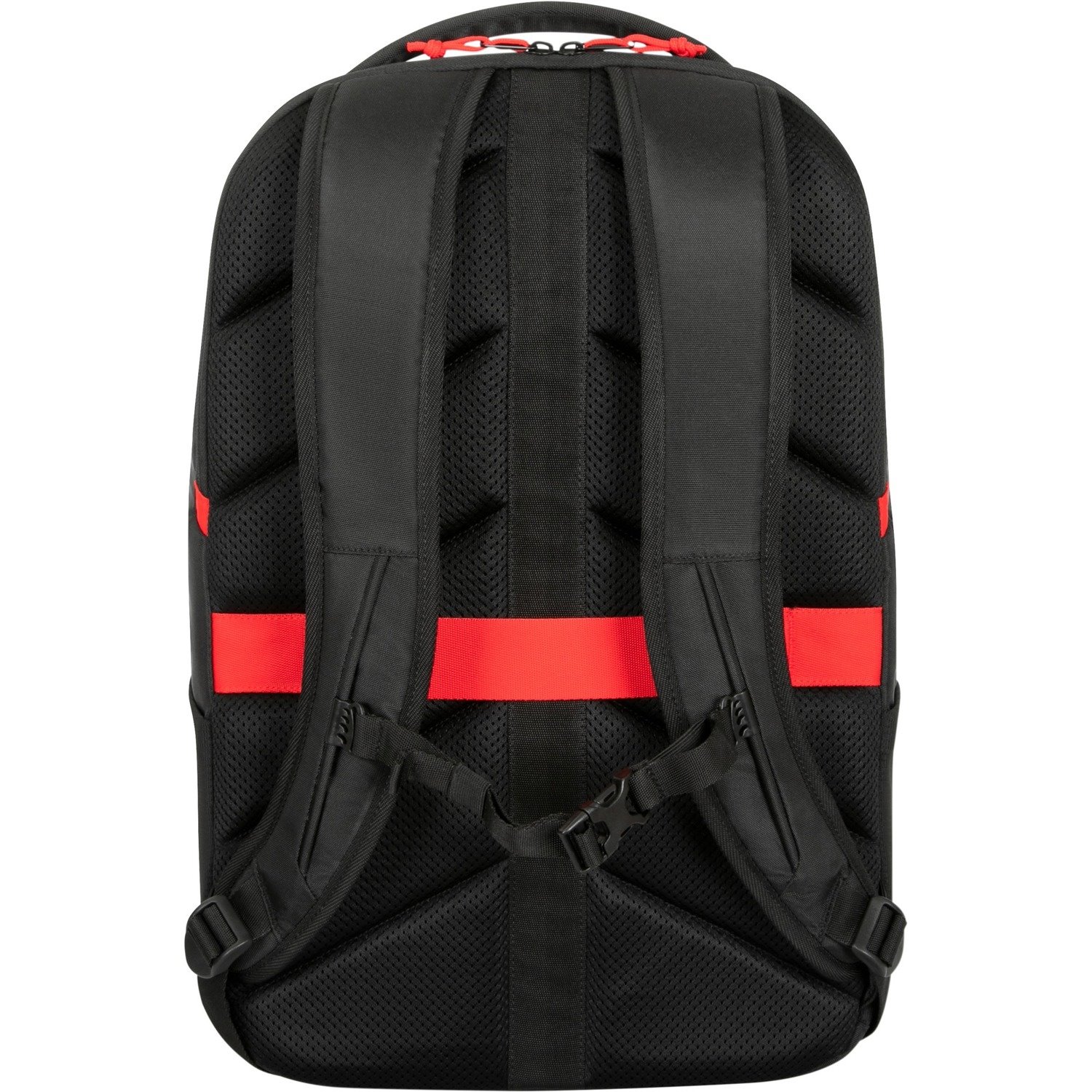 Targus Strike II TBB639GL Carrying Case (Backpack) for 43.2 cm (17") to 45.7 cm (18") Notebook - Black/Red