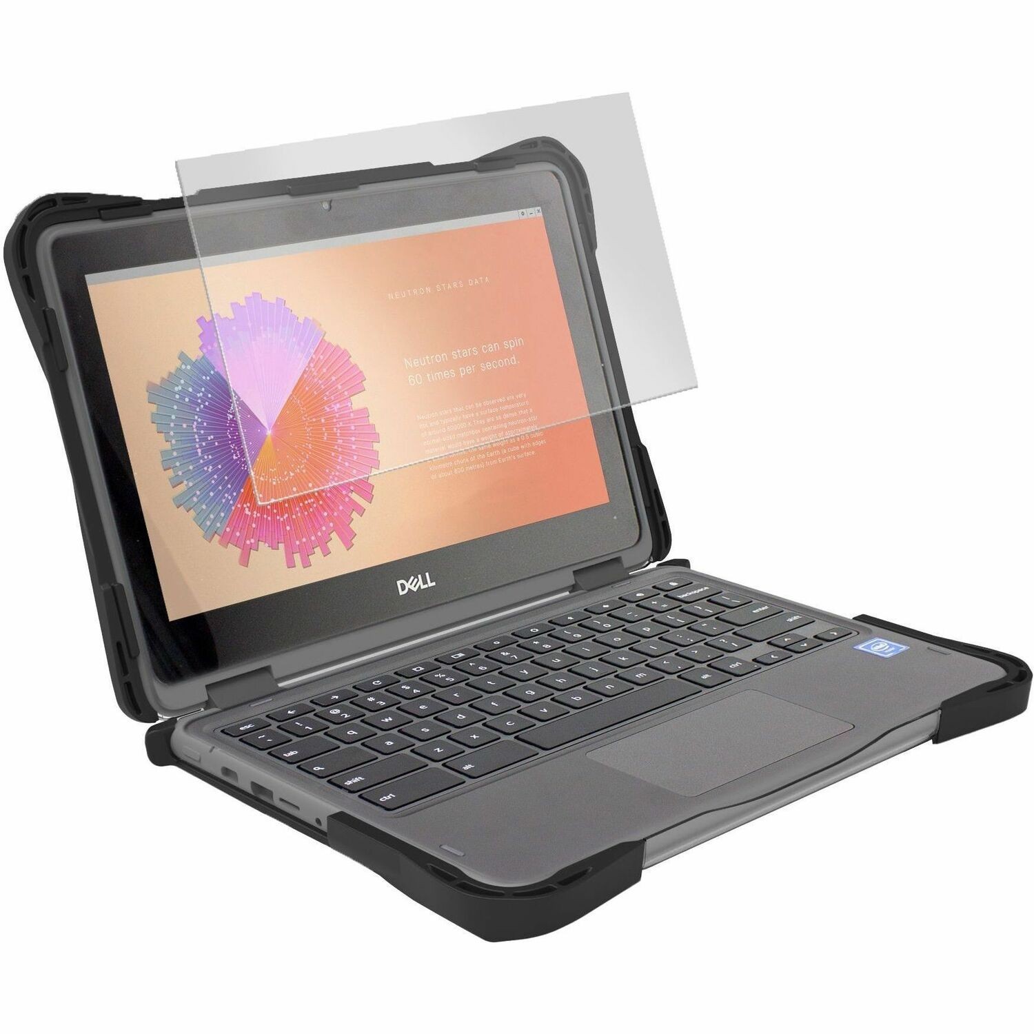 Infocase Anti-Reflective Tempered Glass Protector 11.6 Clamshell Laptops
