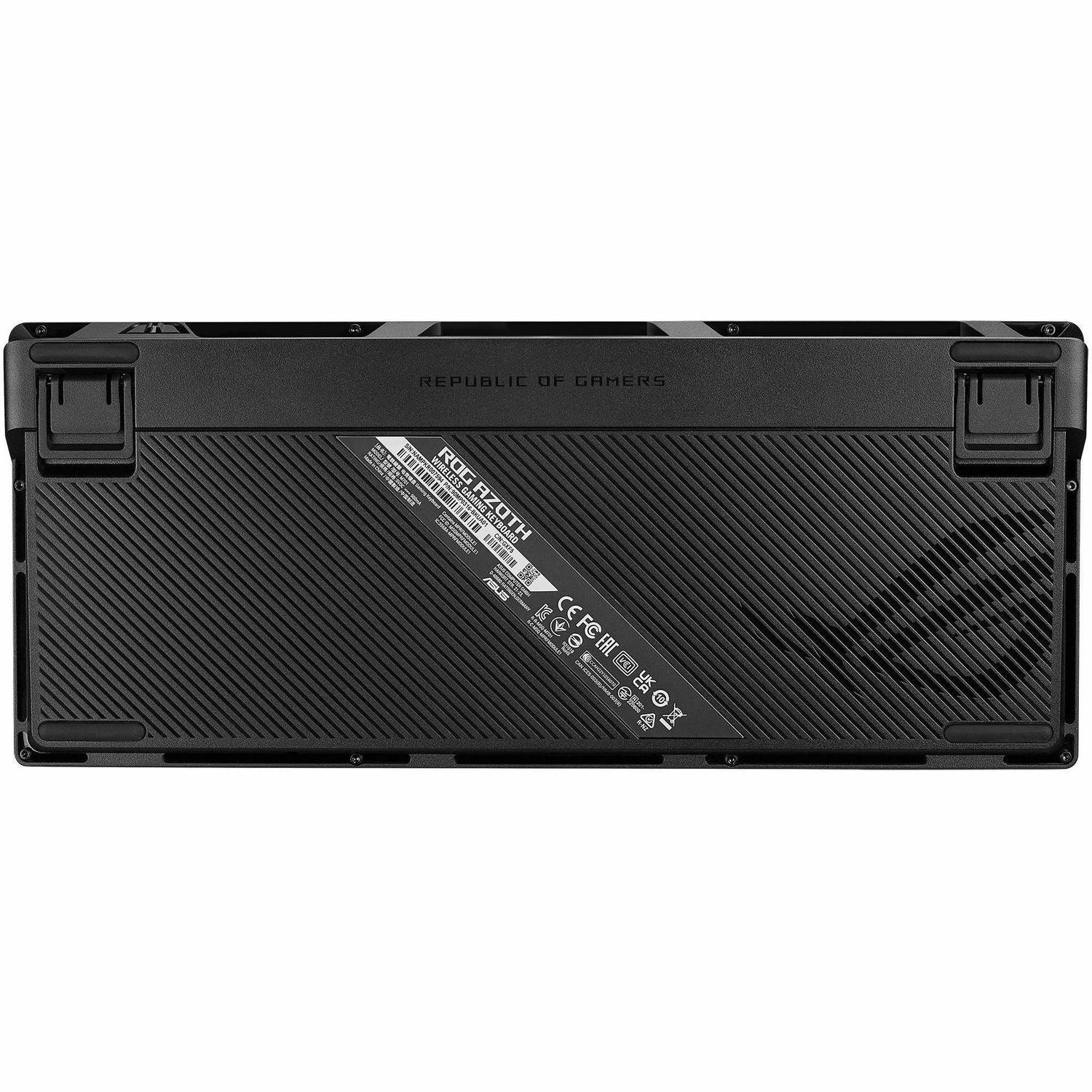 Asus ROG Azoth Extreme Edition 20 Gaming Keyboard - Wired/Wireless Connectivity - USB 2.0 Type A Interface - RGB LED