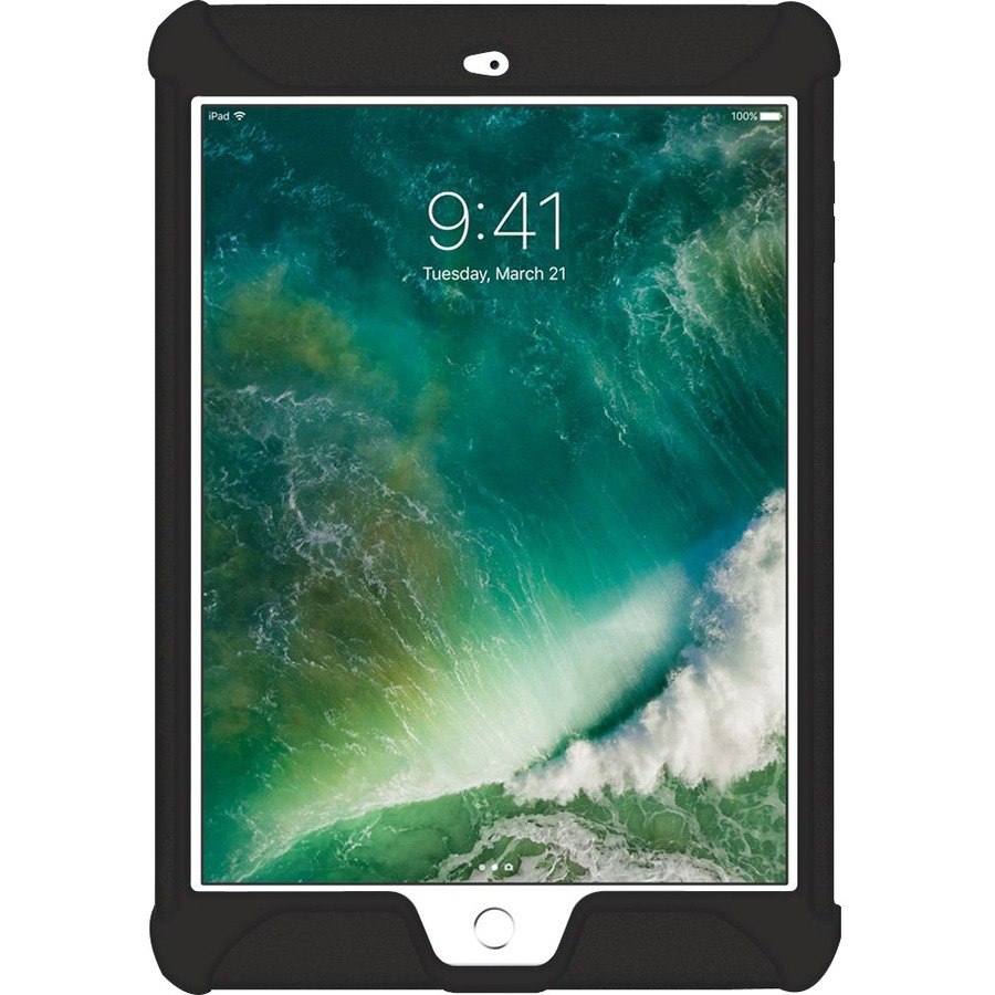 Amzer Silicone Skin Jelly Case for Apple iPad 9.7 Black