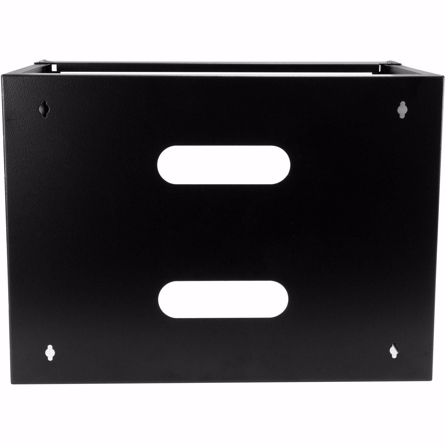 StarTech.com 8U Wall Mount Rack, 14in Deep, 19 inch Wall Mount Network Rack, Wall Mounting Patch Panel Bracket for Switch/IT Equipment