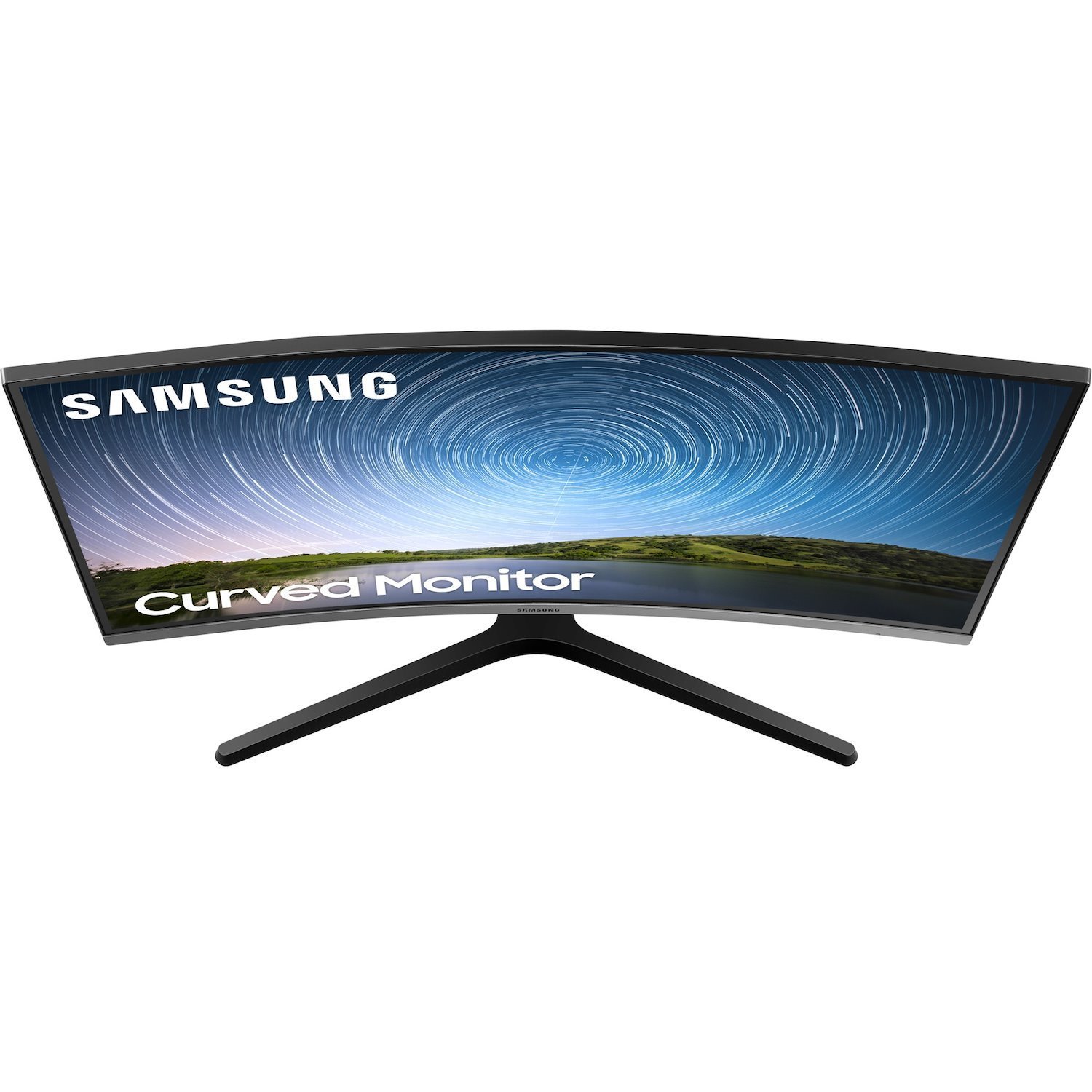 Samsung 32" Class Full HD Curved Screen LCD Monitor - 16:9 - Dark Blue Gray