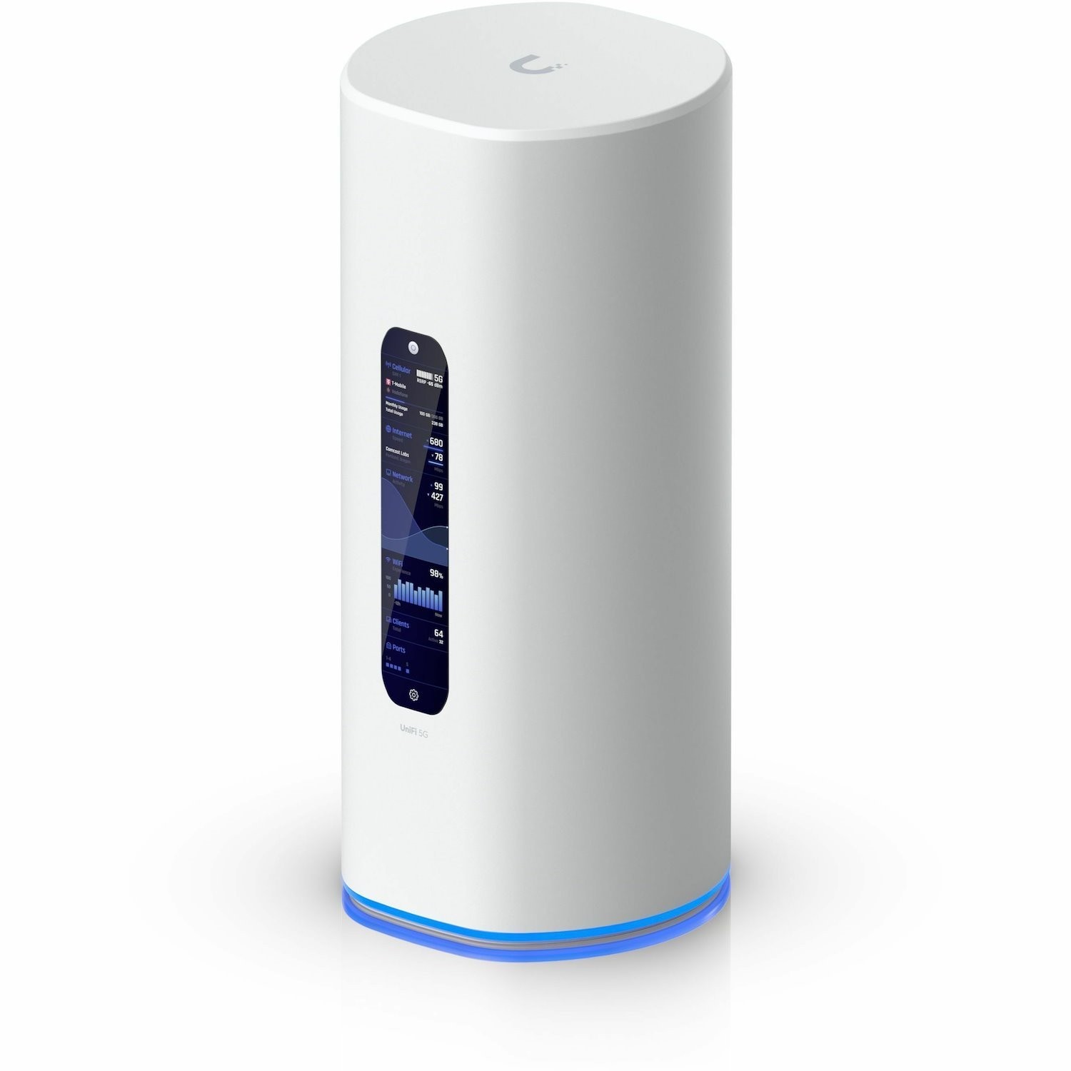 Ubiquiti Dream Router 5G Max Wi-Fi 7 IEEE 802.11 a/b/g/n/ac/ax/be 2 SIM Ethernet, Cellular Modem/Wireless Router