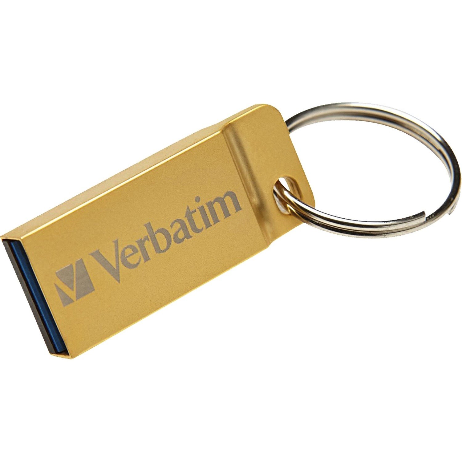 Verbatim 64GB Metal Executive USB 3.0 Flash Drive - Gold