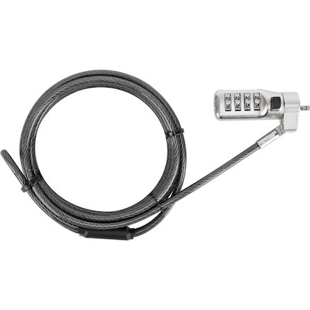 Targus DEFCON 3-in-1 Universal Resettable Combo Cable Lock