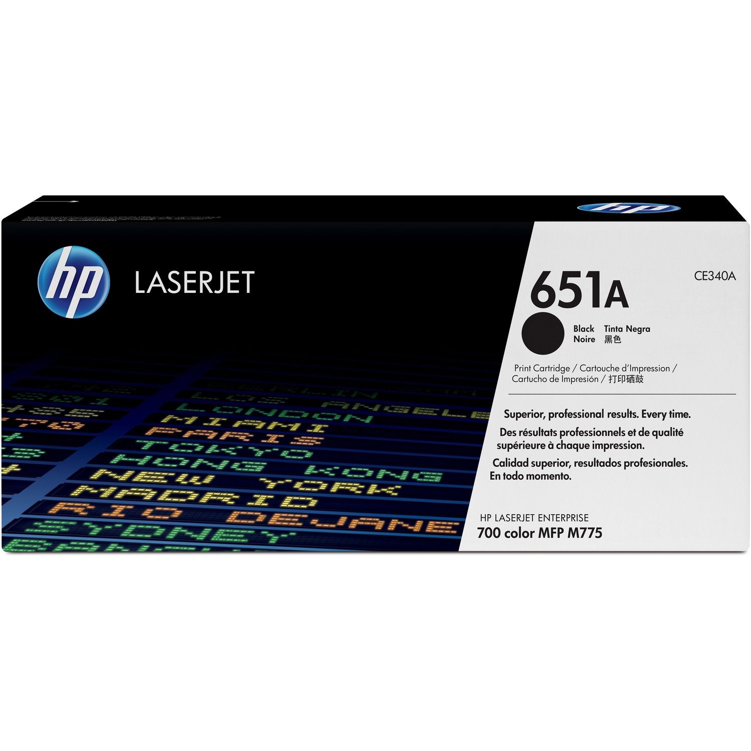 HP 651A Original Laser Toner Cartridge - Black - 1 Each