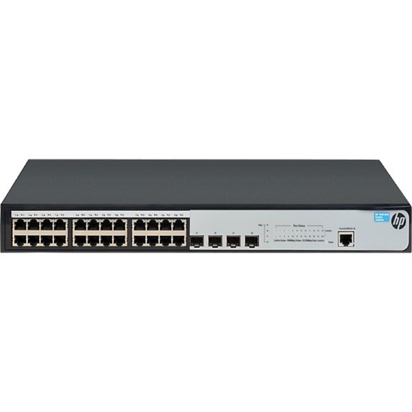 HPE 1920 1920-24G 24 Poorten Beheer mogelijk L3 switch - 10/100/1000Base-T, 1000Base-X