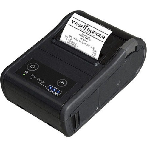 Epson TM-P60II Direct Thermal Printer - Monochrome - Portable - Label/Receipt Print - Bluetooth - Wireless LAN - Near Field Communication (NFC) - Battery Included