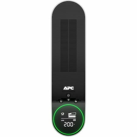 APC Back-UPS Pro for Gaming, 1500VA/900W, Tower, 120V, 10x NEMA 5-15R outlets, RGB Lights, Pure Sine Wave, Arctic (White)