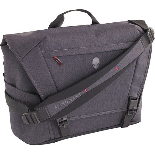 Mobile Edge Alienware Carrying Case (Messenger) Notebook, Tablet - Gray, Black