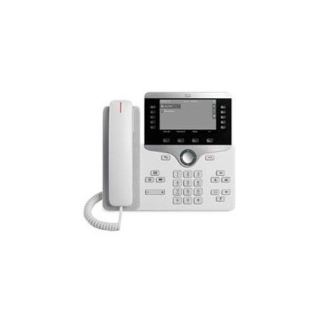 Cisco 8811 IP Phone - Corded - Desktop, Wall Mountable - White