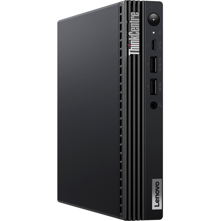 Lenovo ThinkCentre M80q Gen 3 11U1004XUS Desktop Computer - Intel Core i5 12th Gen i5-12500T - 16 GB - 256 GB SSD - Tiny - Black