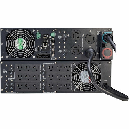 Eaton Tripp Lite Series SmartOnline 6000VA 5400W 120/208V Online Double-Conversion UPS with Stepdown Transformer - 18 5-20R, 2 L6-20R and 1 L6-30R Outlets, L6-30P Input, Network Card Included, Extended Run, 6U