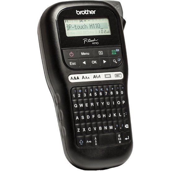 Brother PTH110BK Compact Handheld Label Printer