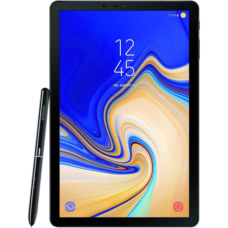 Samsung Galaxy Tab S4 SM-T837 Tablet - 10.5" - Qualcomm Snapdragon 835 - 4 GB - 64 GB Storage - Android 8.1 Oreo - 4G - Black