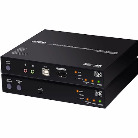 ATEN USB True 4K DisplayPort/HDMI Optical KVM Extender (True 4K @ 10 km)