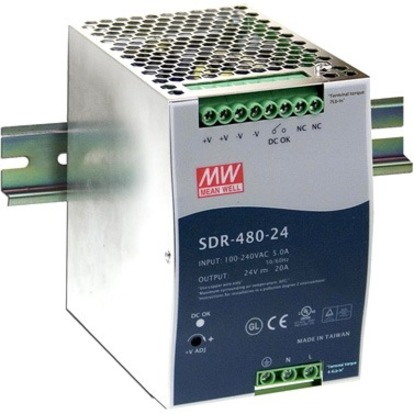 B+B SmartWorx 480W Single Output Industrial DIN RAIL With PFC Function