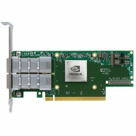 NVIDIA ConnectX-6 100Gigabit Ethernet Card - 100GBase-X - QSFP56 - Plug-in Card