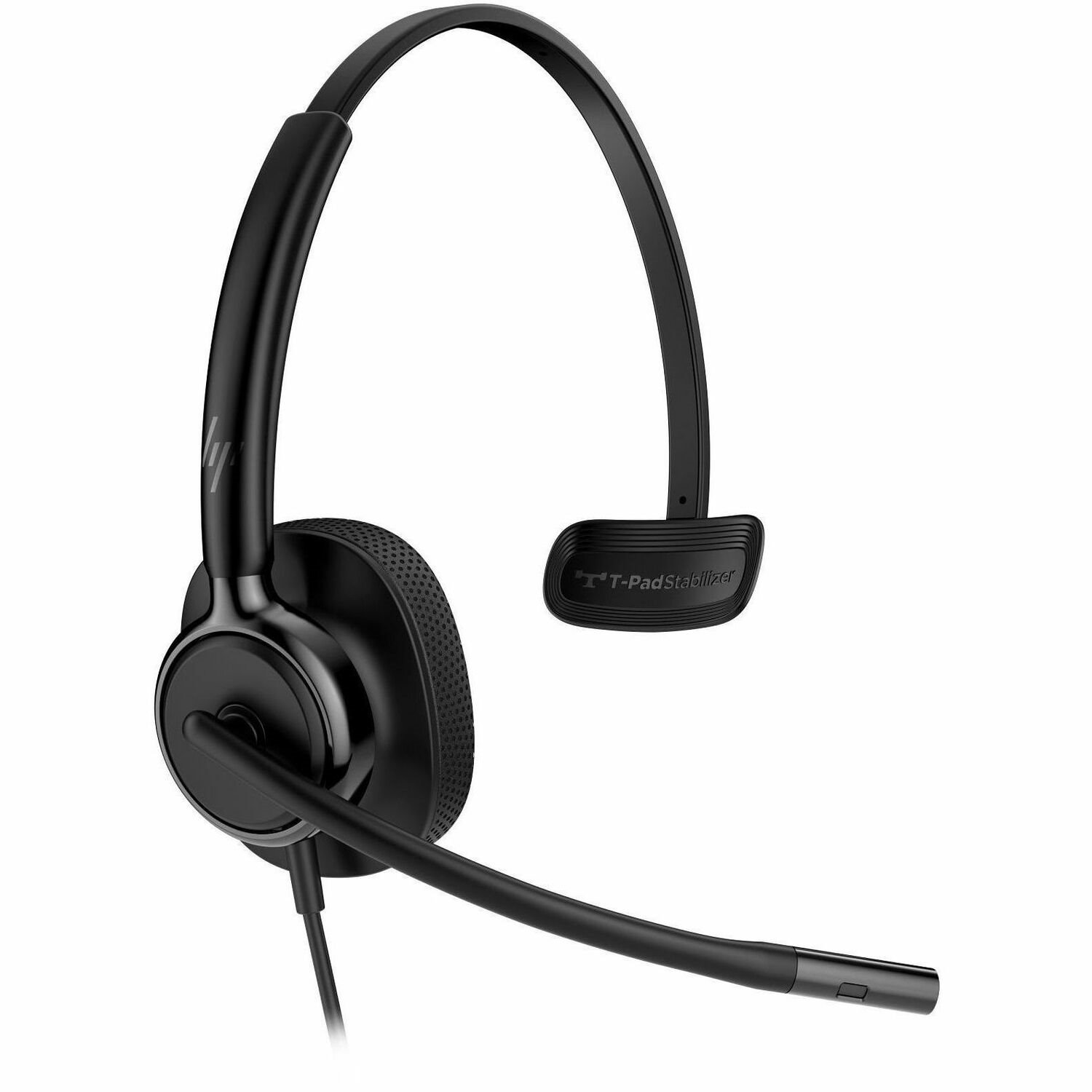 Poly Mission 400 415 Wired Over-the-head, On-ear Mono Headset - Black