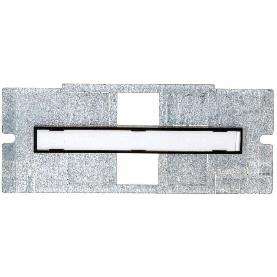 Hubbell Mounting Plate, 6Jack Ko/Label Field