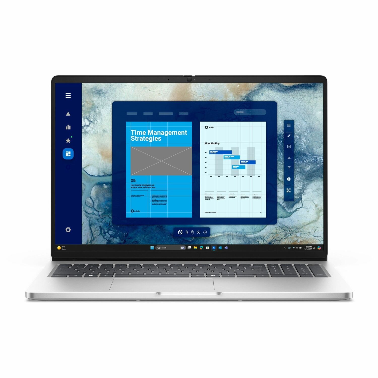 Dell Pro 16 PC16250 16" Notebook - Full HD Plus - Intel Core Ultra 5 235U - vPro Technology - 16 GB - 512 GB SSD - English (US) Keyboard - Platinum Silver