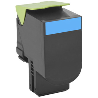 Lexmark 702XCE Original Extra High Yield Laser Toner Cartridge - Cyan - 1 Pack