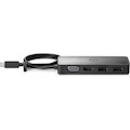 HP USB Type C Docking Station for Notebook, Tablet, Monitor - Charging Capability - 75 W