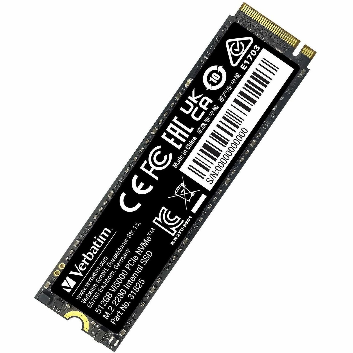 512GB Vi5000 PCIe NVMe M.2 2280 Internal SSD