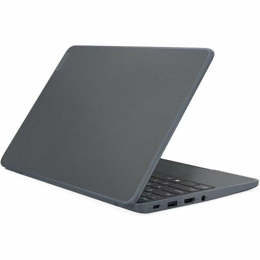 Lenovo 100 82VK0005US 11.6" Notebook - HD - Intel N-Series N100 - 4 GB - 128 GB SSD - English Keyboard - Slate Gray