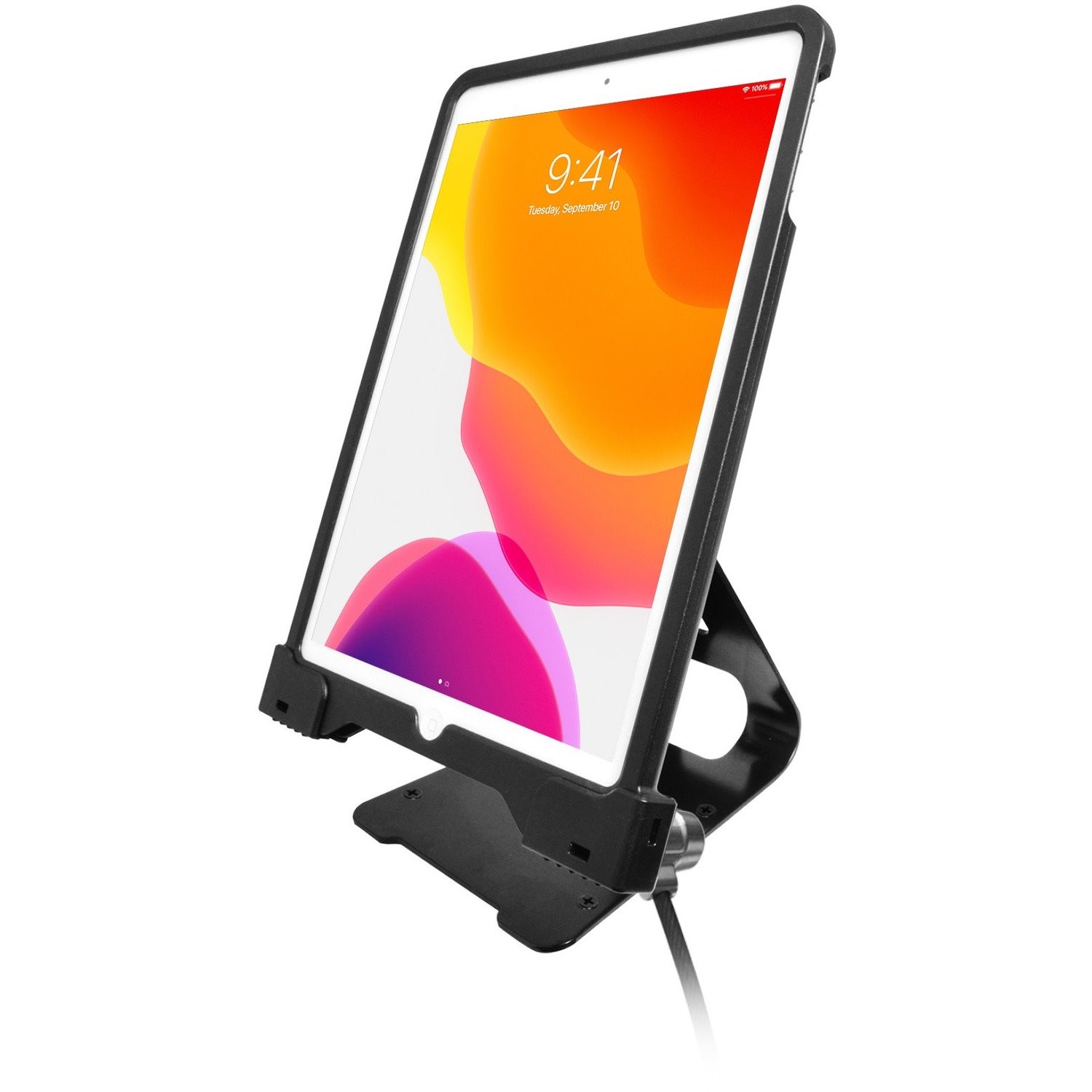 CTA Digital Desk Mount for iPad, iPad Air, iPad Pro - Black