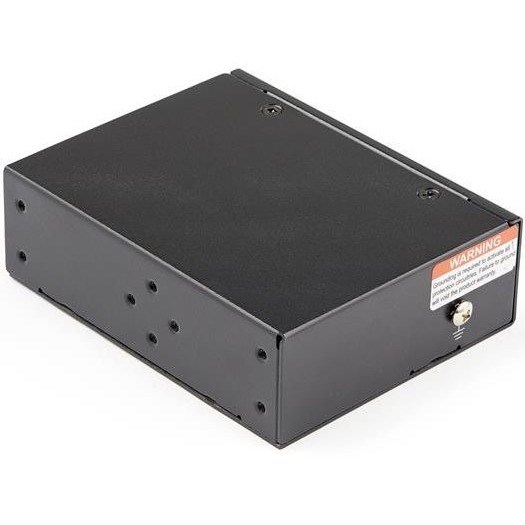 StarTech.com Industrial Gigabit PoE Extender - 60W 802.3bt PoE++ 100m/330ft - Power Over Ethernet Network Range Extender - IP-30 Hardened