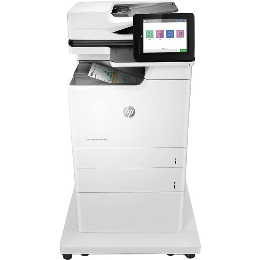 HP LaserJet M681z Laser Multifunction Printer - Colour