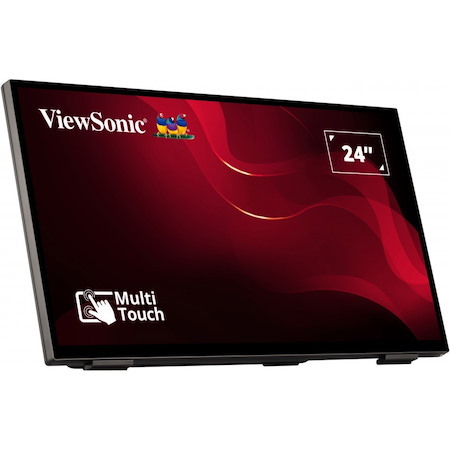 ViewSonic TD2465 24 Inch 1080p IPS Touch Screen Monitor with Advanced Ergonomics, HDMI and USB Inputs