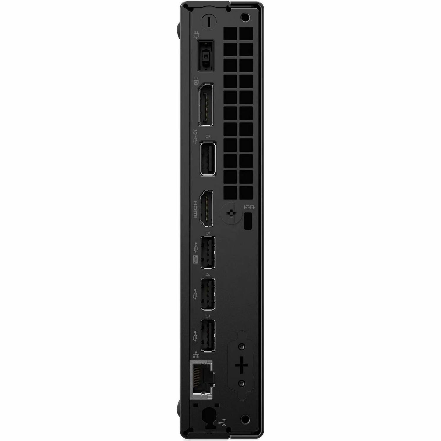 Lenovo ThinkCentre neo 50q Gen 6 13HR003NUK Desktop Computer - Intel Core Ultra 5 Series 2 226V - 16 GB - 512 GB PCI Express NVMe 4.0 x4 SSD - Tiny - Black