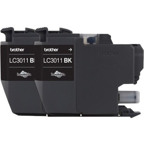 Brother LC30112PKS Original Standard Yield Inkjet Ink Cartridge - Black - 2 / Pack